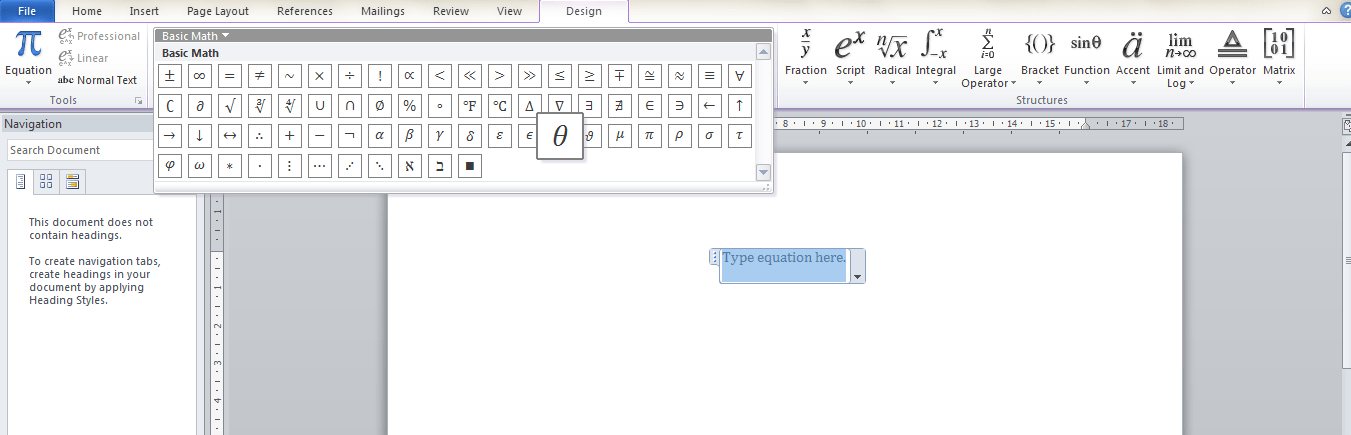 how-to-type-theta-in-ms-word-bajrai-online-solutions