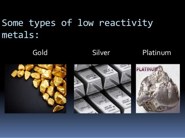 Low Reactive Metals