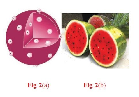 Plum Pudding Atomic Model JJ Thomson