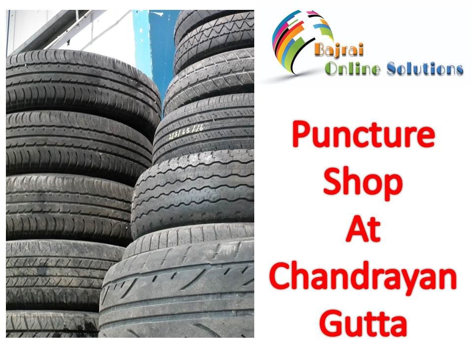 puncture-shop-at-chandrayangutta-post-office-bajrai-online-solutions