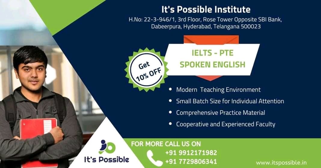 It's Possible IELTS, PTE, Spoken English - Bajrai Online Solutions