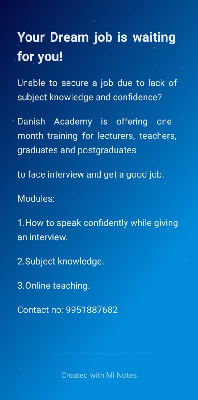 Danish Academy For Teaching Jobs