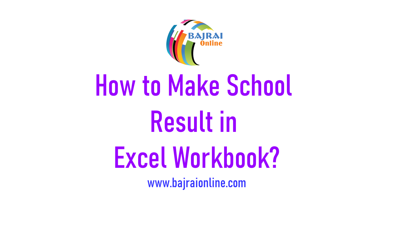 How To Prepare In Excel Sheet