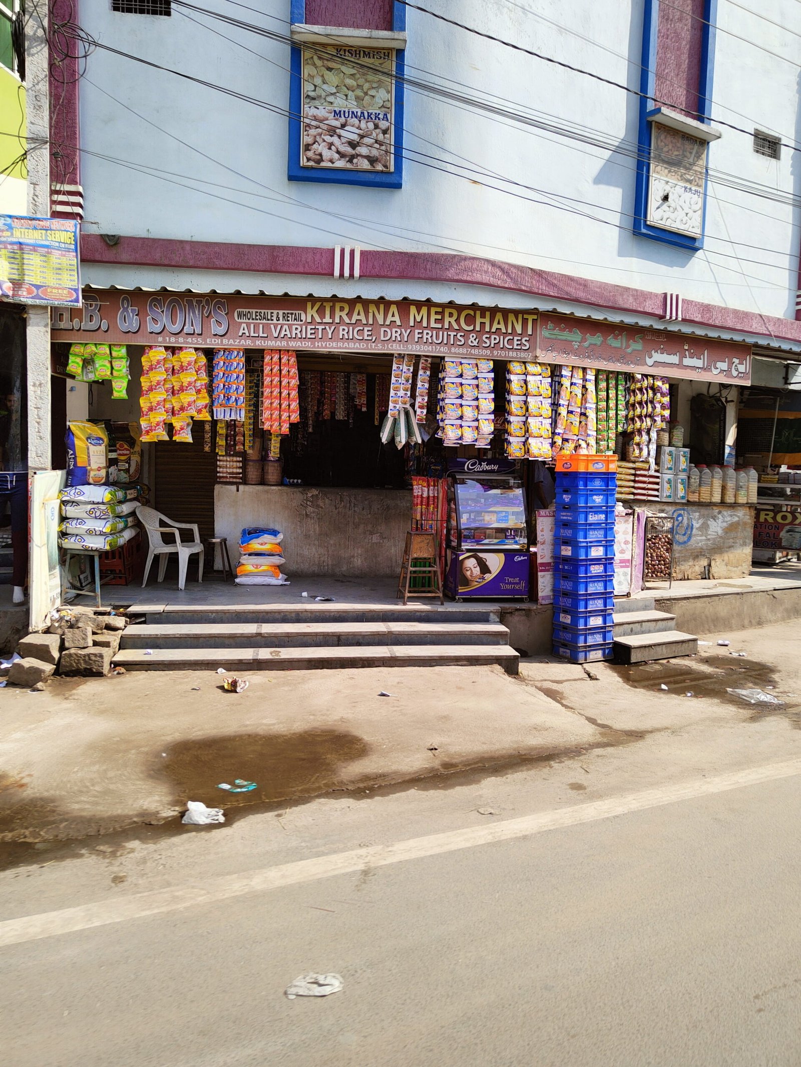 Kirana Merchant in edi bazar kumar wadi