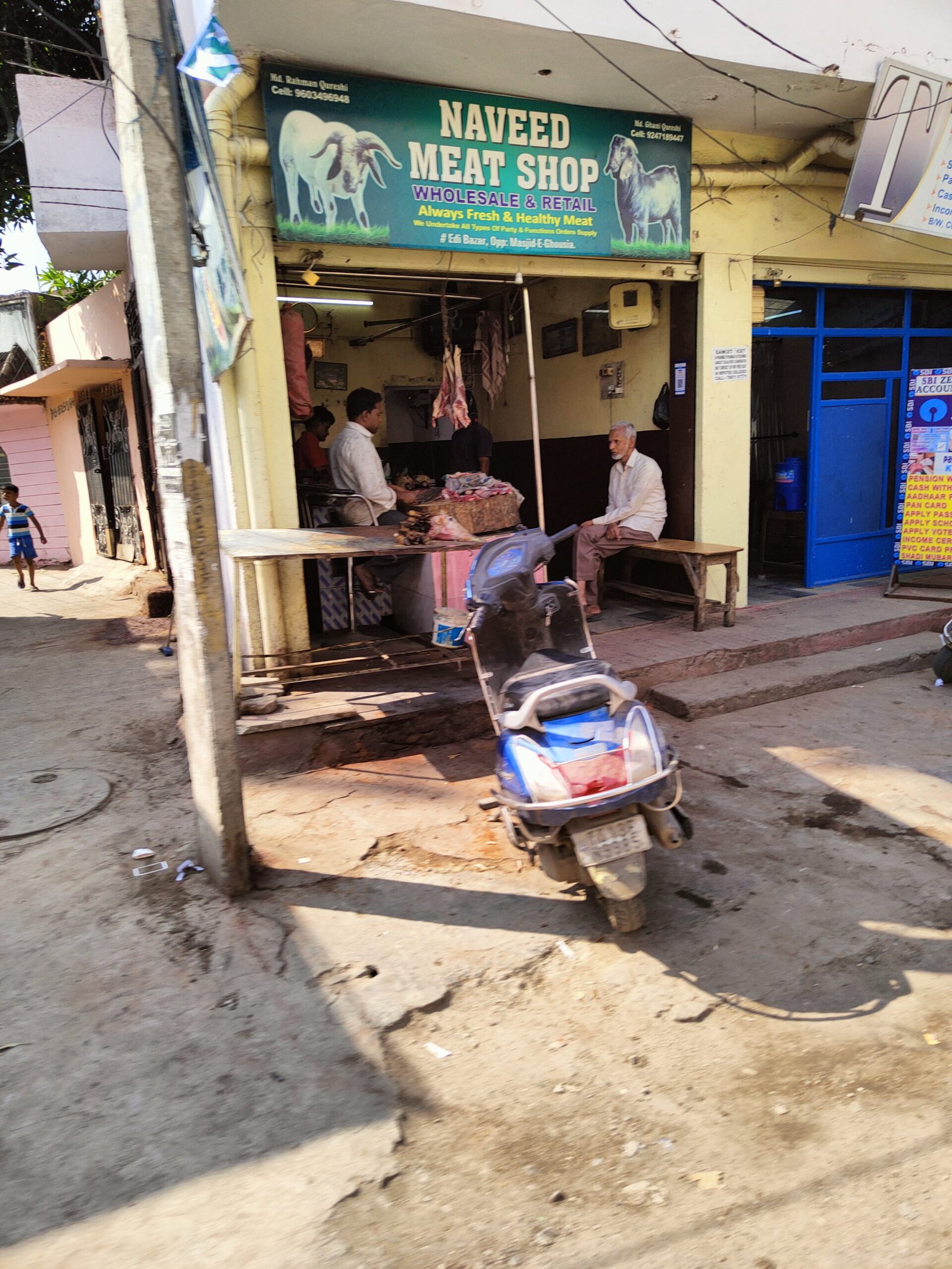 Naveed meat shop in edi bazar