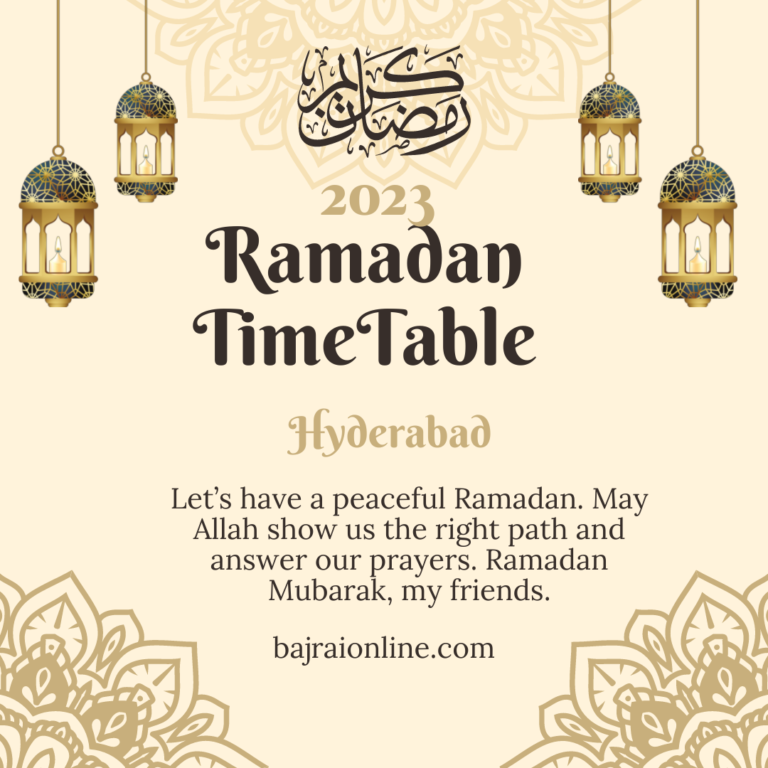 Ramazan 2023 Timetable For Hyderabad Bajrai Online Solutions Ramazan 2023 Timetable For Hyderabad Bajrai Online Solutions