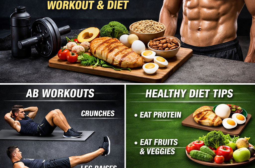 4 Exercises to Make 6 Pack Abs