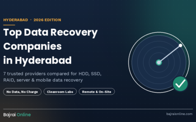 Top 7 Data Recovery Companies in Hyderabad (2026 Guide)